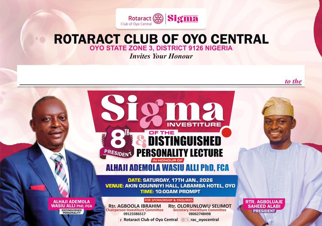 Sigma Investiture of the 8th President.